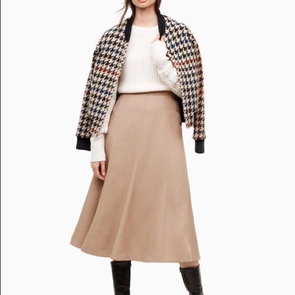 Aritzia Wilfred Elise Skirt BLACK - Picture 1 of 4